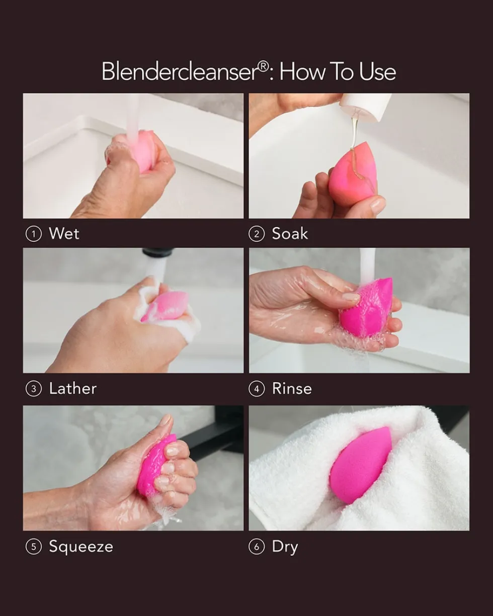 beautyblender blendercleanser liquid lavender Penselenreiniger
