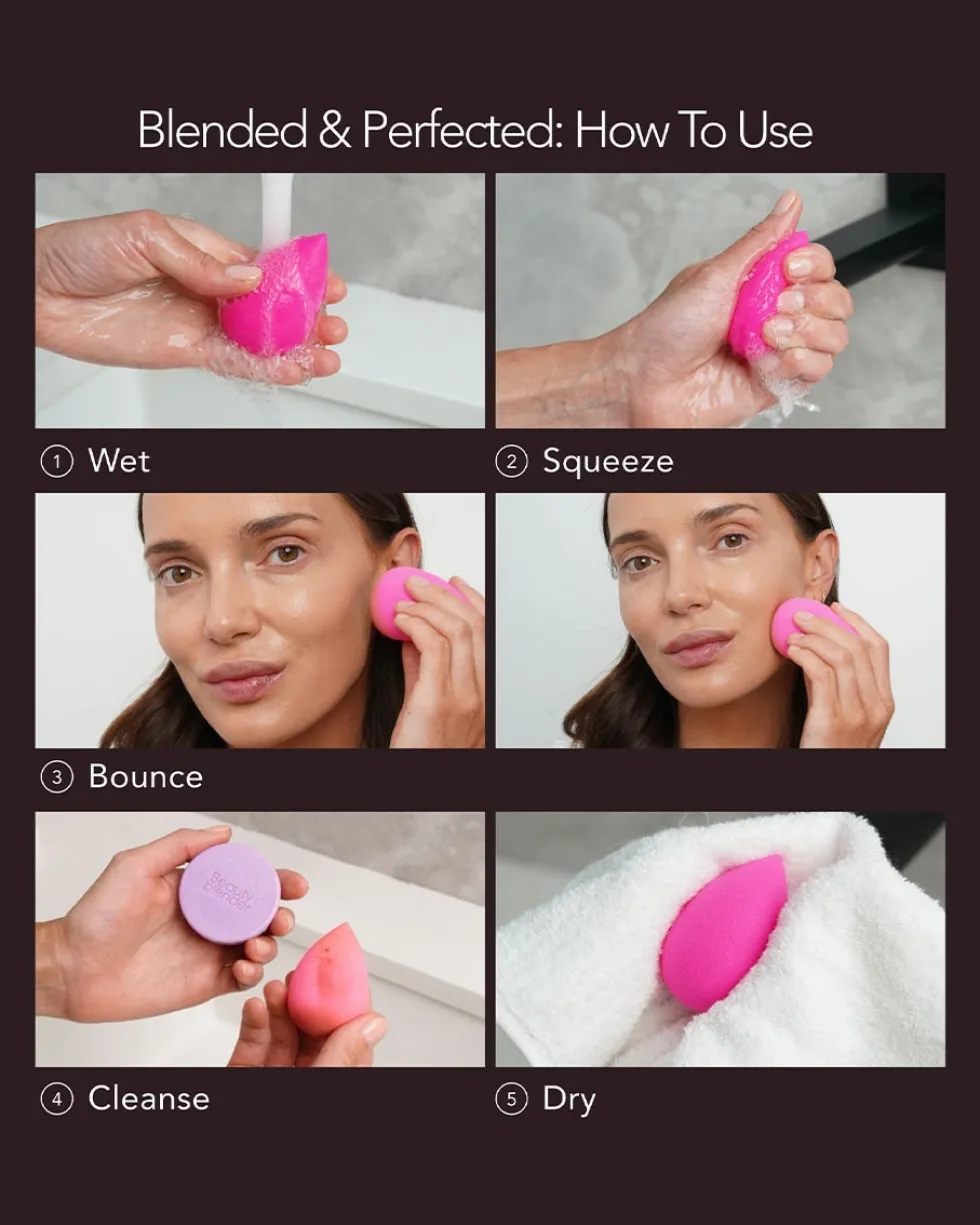 beautyblender original pink Makeup spons