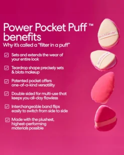 beautyblender power pocket puff Makeup spons