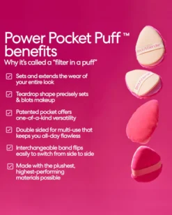 beautyblender power pocket puff Makeup spons