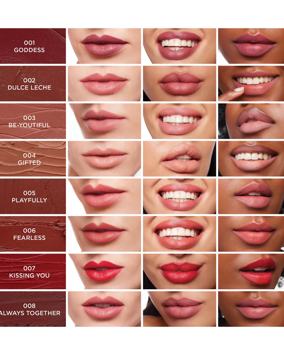 be creative make up color blend Hydraterende en langhoudende satin lipstick