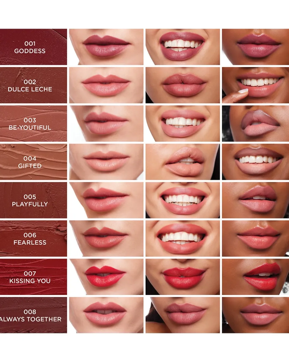 be creative make up color blend Hydraterende en langhoudende satin lipstick