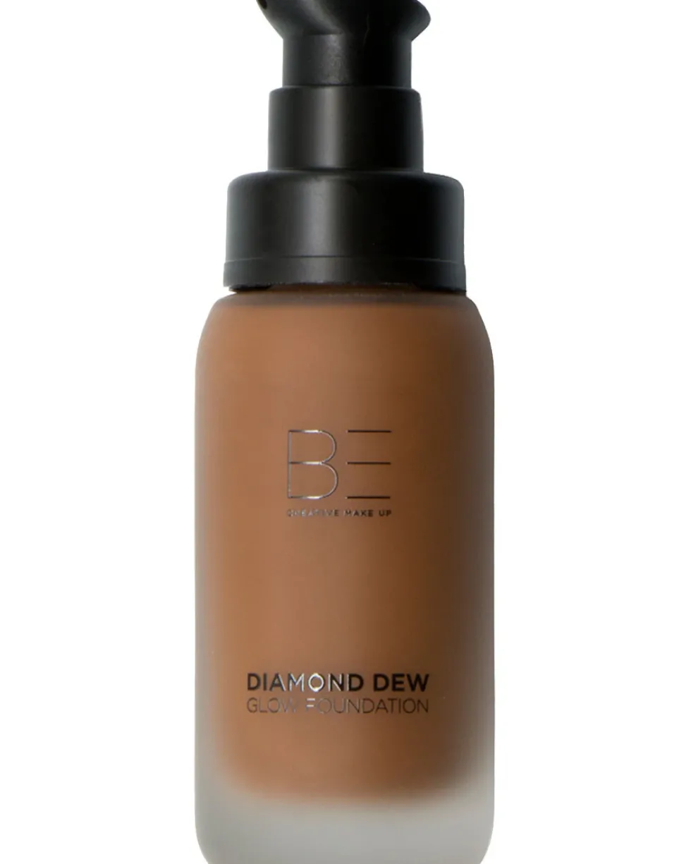 be creative make up diamond dew glow 24 uur hydraterende glowy foundation met medium dekking