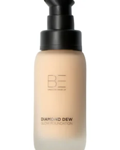 be creative make up diamond dew glow 24 uur hydraterende glowy foundation met medium dekking