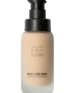 be creative make up diamond dew glow 24 uur hydraterende glowy foundation met medium dekking