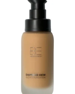 be creative make up diamond dew glow 24 uur hydraterende glowy foundation met medium dekking
