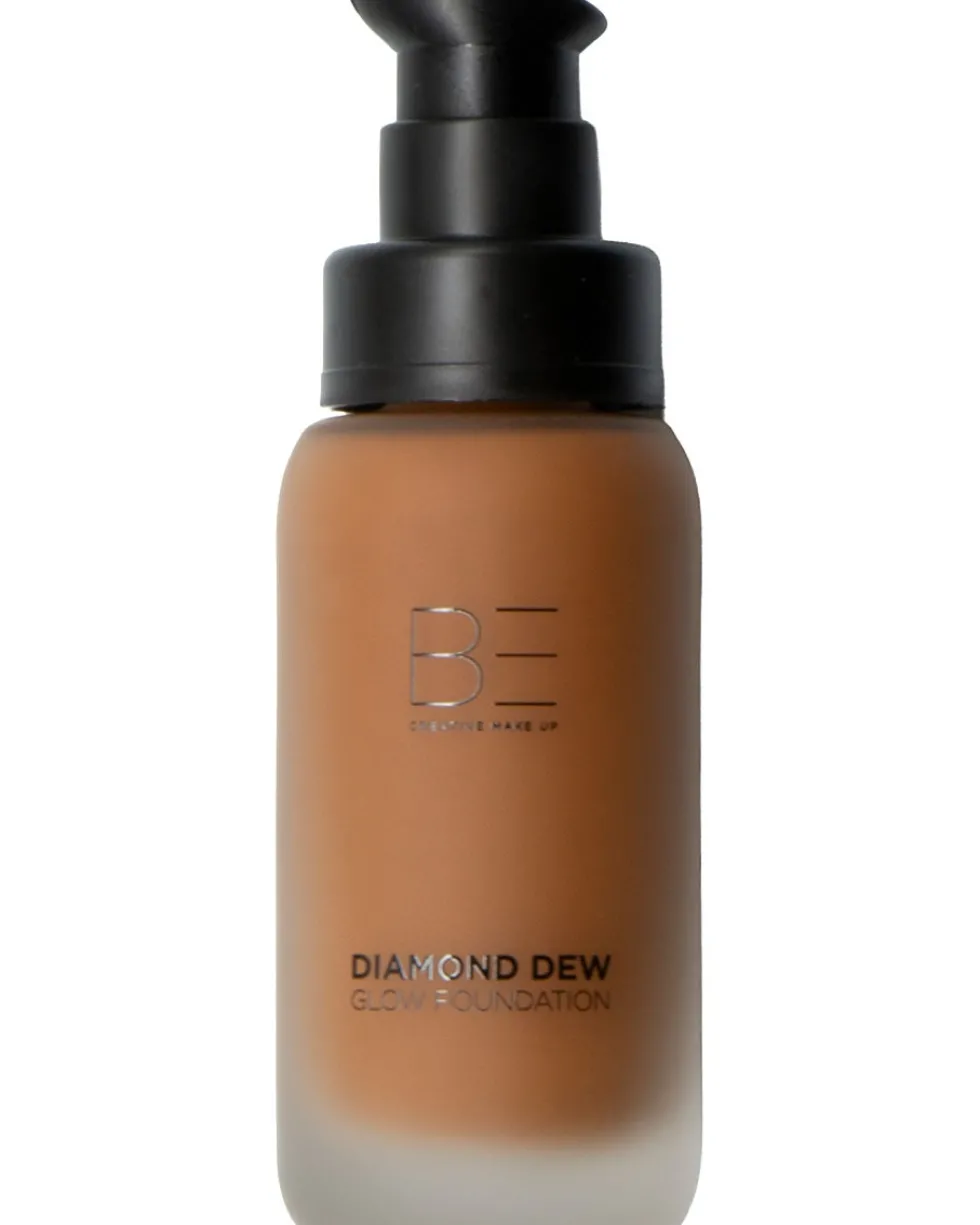 be creative make up diamond dew glow 24 uur hydraterende glowy foundation met medium dekking