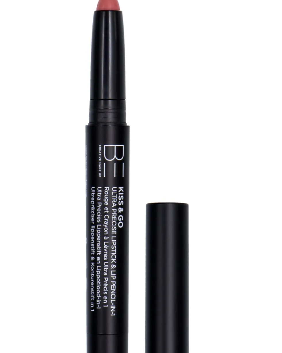 be creative make up kiss&go Ultra precies lippenstift & lippotlood in 1