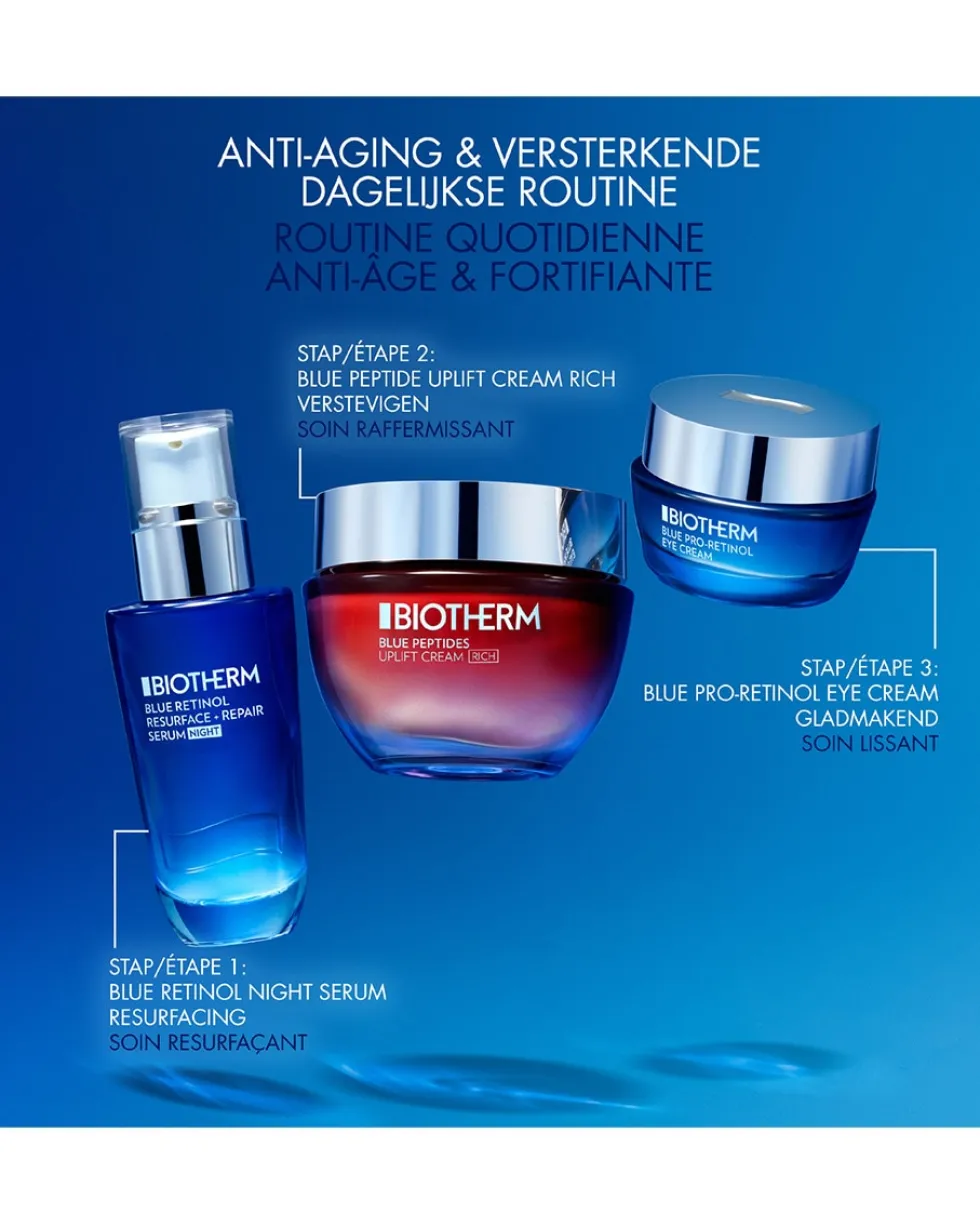biotherm blue peptides Uplift rich cream, anti-aging