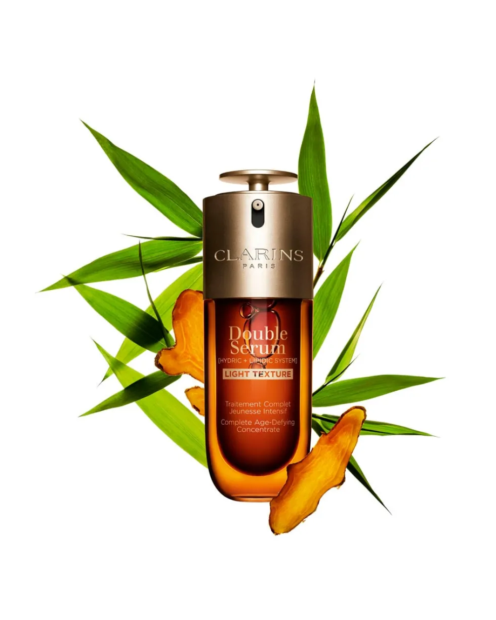 clarins double serum Anti-age serum light texture