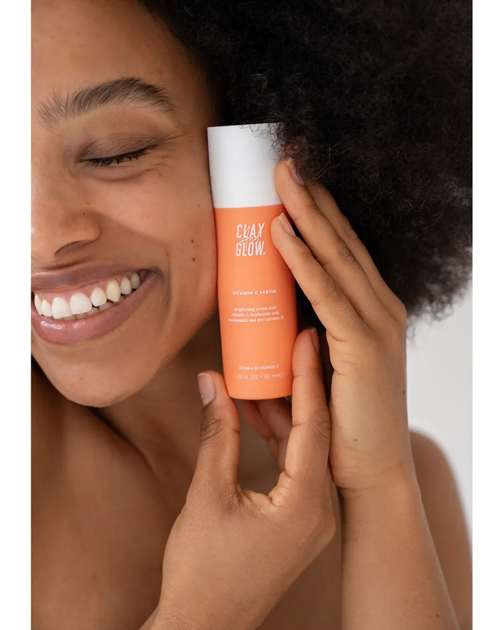 clay and glow brightening & protecting VITAMINE C SERUM