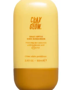 clay and glow daily spf50 high sunscreen Hoge zonnebescherming