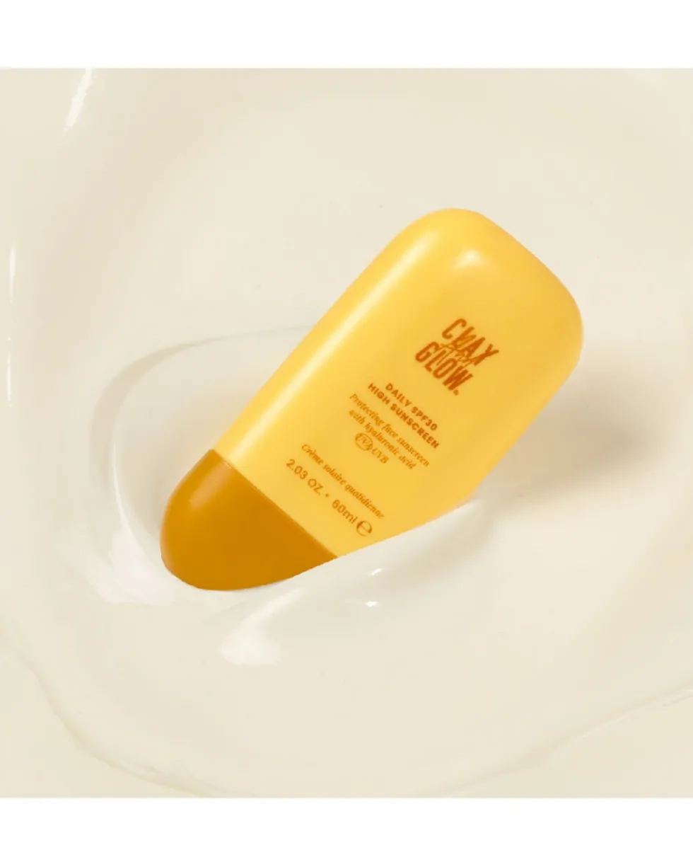 clay and glow daily spf30 high sunscreen Hoge zonnebescherming