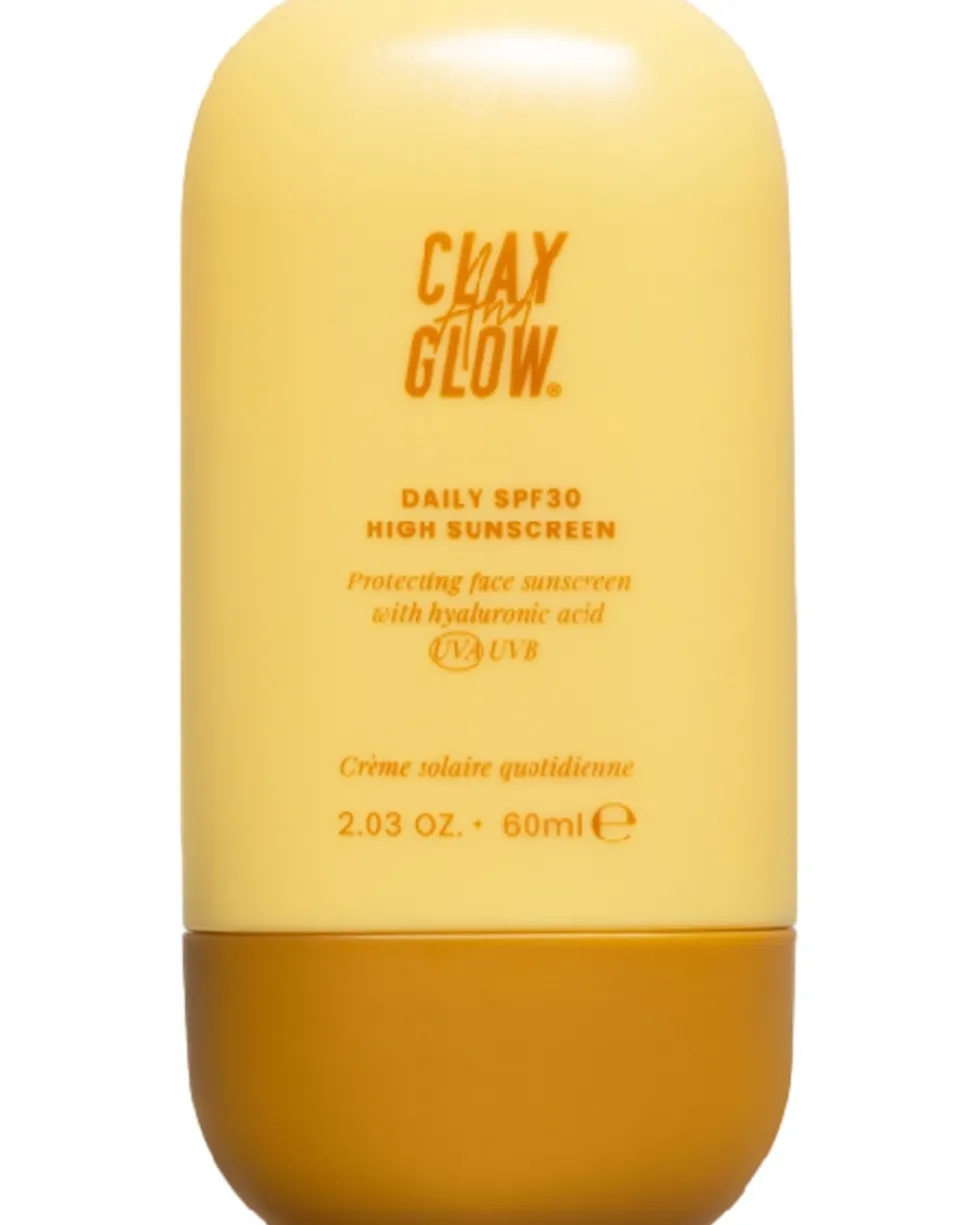 clay and glow daily spf30 high sunscreen Hoge zonnebescherming