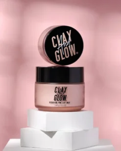 clay and glow detoxifing pink clay mask ROZE KLEIMASKER