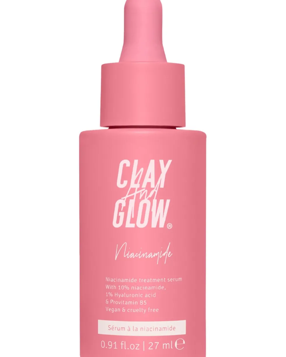 clay and glow niacinamide serum 10% Niacinamide treatment serum