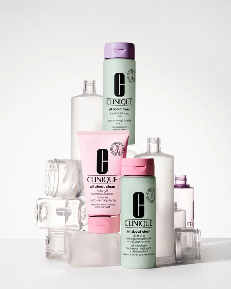 clinique all about clean™ all-in-one cleansing micellar milk + makeup remover MICELLAIRE GEZICHTSREINIGER & MAKE-UP REMOVER - ZEER DROGE TOT GEMENGDE HUID