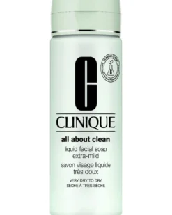 clinique all about clean™ liquid facial soap extra mild - skin type 1 CLEANSER - ZEER DROGE TOT DROGE HUID - 3-STEP SYSTEM