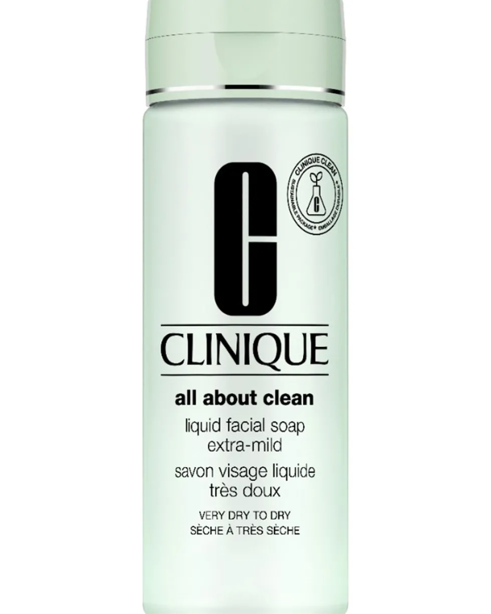 clinique all about clean™ liquid facial soap extra mild - skin type 1 CLEANSER - ZEER DROGE TOT DROGE HUID - 3-STEP SYSTEM