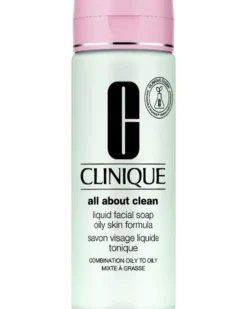clinique all about clean™ liquid facial soap mild - skin type 3 & 4 CLEANSER - GEMENGDE TOT VETTE HUID - 3-STEP SYSTEM