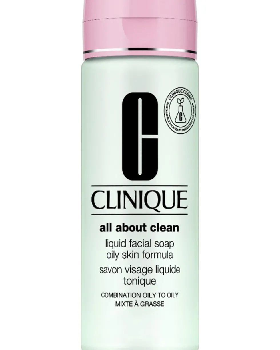 clinique all about clean™ liquid facial soap mild - skin type 3 & 4 CLEANSER - GEMENGDE TOT VETTE HUID - 3-STEP SYSTEM