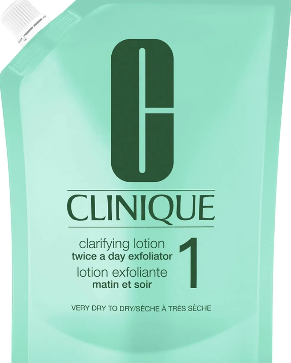 clinique all about clean Navulling Exfoliating Lotion 1 – Zeer droge tot droge huid