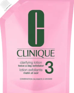 clinique all about clean Navulling Exfoliating Lotion 2 – Droge tot gecombineerde huid