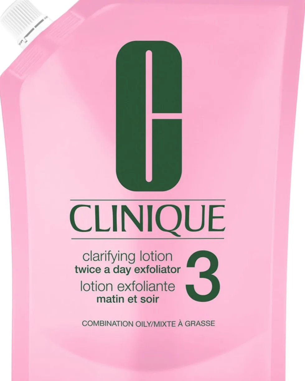 clinique all about clean Navulling Exfoliating Lotion 2 – Droge tot gecombineerde huid