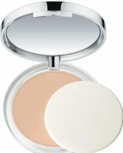 clinique almost powder makeup COMPACT, VEELZIJDIG POEDER + FOUNDATION SPF 15 - MATTEREND & OLIEVRIJ