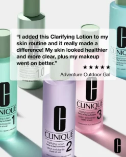 clinique clarifying lotion 4 - twice a day exfoliator EXFOLIËRENDE LOTION - ZEER VETTE HUID - 3-STEP SYSTEM