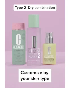 clinique clarifying lotion 2 - twice a day exfoliator EXFOLIËRENDE LOTION - DROGE TOT GEMENGDE HUID - 3-STEP SYSTEM