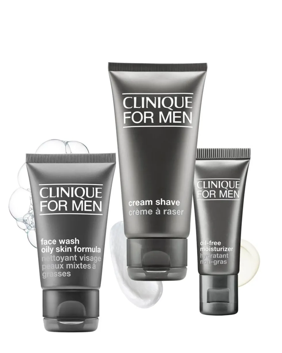 clinique clinique for men™ cream shave SCHEERCRÈME - KALMEERT & VERMIJDT SNIJWONDEN
