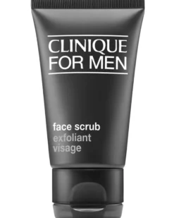 clinique clinique for men™ face scrub SCRUB VOOR HET GEZICHT - BEREIDT VOOR OP HET SCHEREN & VERWIJDERT ONZUIVERHEDEN