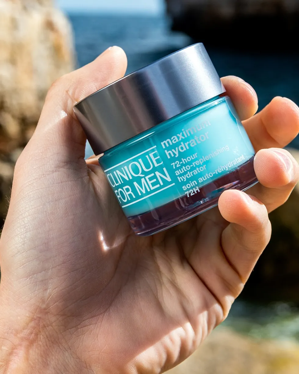 clinique clinique for men™ maximum hydrator 72-hour auto-replenishing hydrator HYDRATERENDE DAG- & NACHTCRÈME - VERFRISSEND & MET ALOË VERA