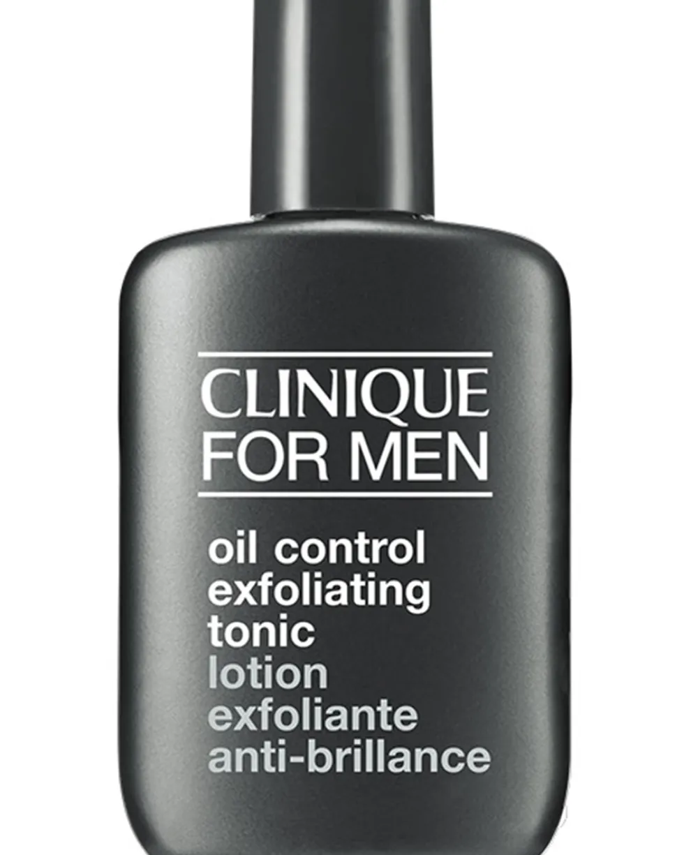 clinique clinique for men™ oil control exfoliating tonic EXFOLIËRENDE LOTION - GEMENGDE TOT VETTE HUID - 3-STEP SYSTEM
