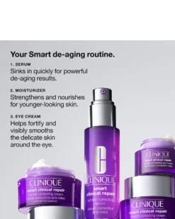 clinique clinique smart clinical repair™ wrinkle correcting rich cream ANTI-AGING HYDRATERENDE CRÈME - DROGE HUID