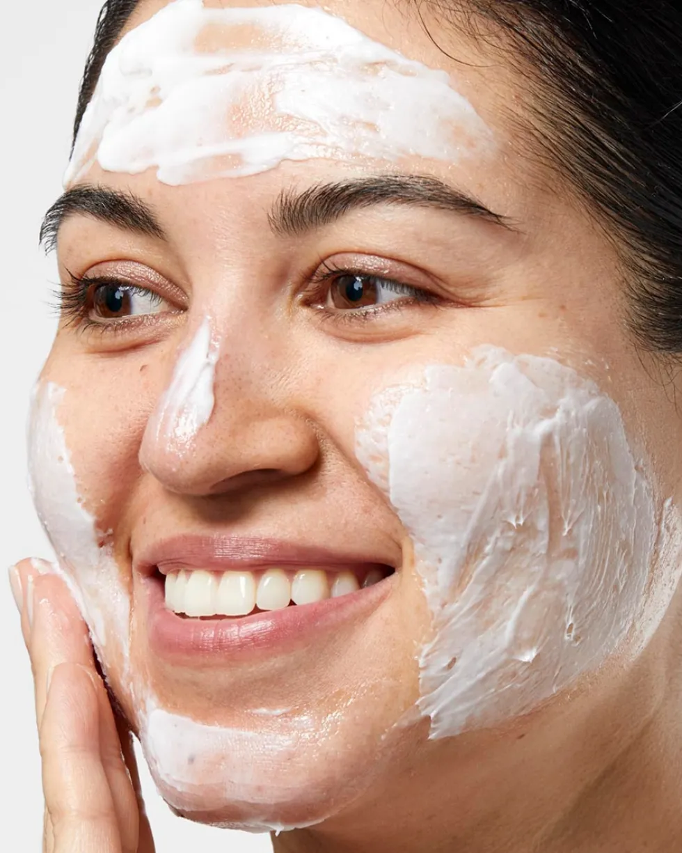 clinique 7 day scrub cream rinse-off formula SCRUB - MILDE EXFOLIANT - VERBETERT DE HUIDTEXTUUR
