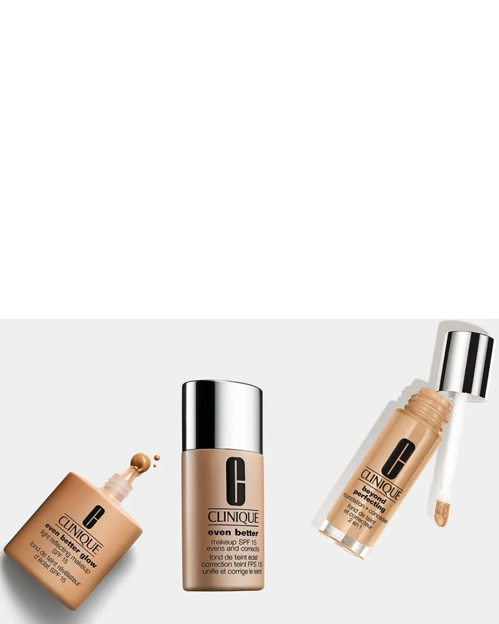 clinique even better™ glow light reflecting makeup FOUNDATION SPF 15 - VERBETERT DE HUIDTEXTUUR - GEMENGDE HUID