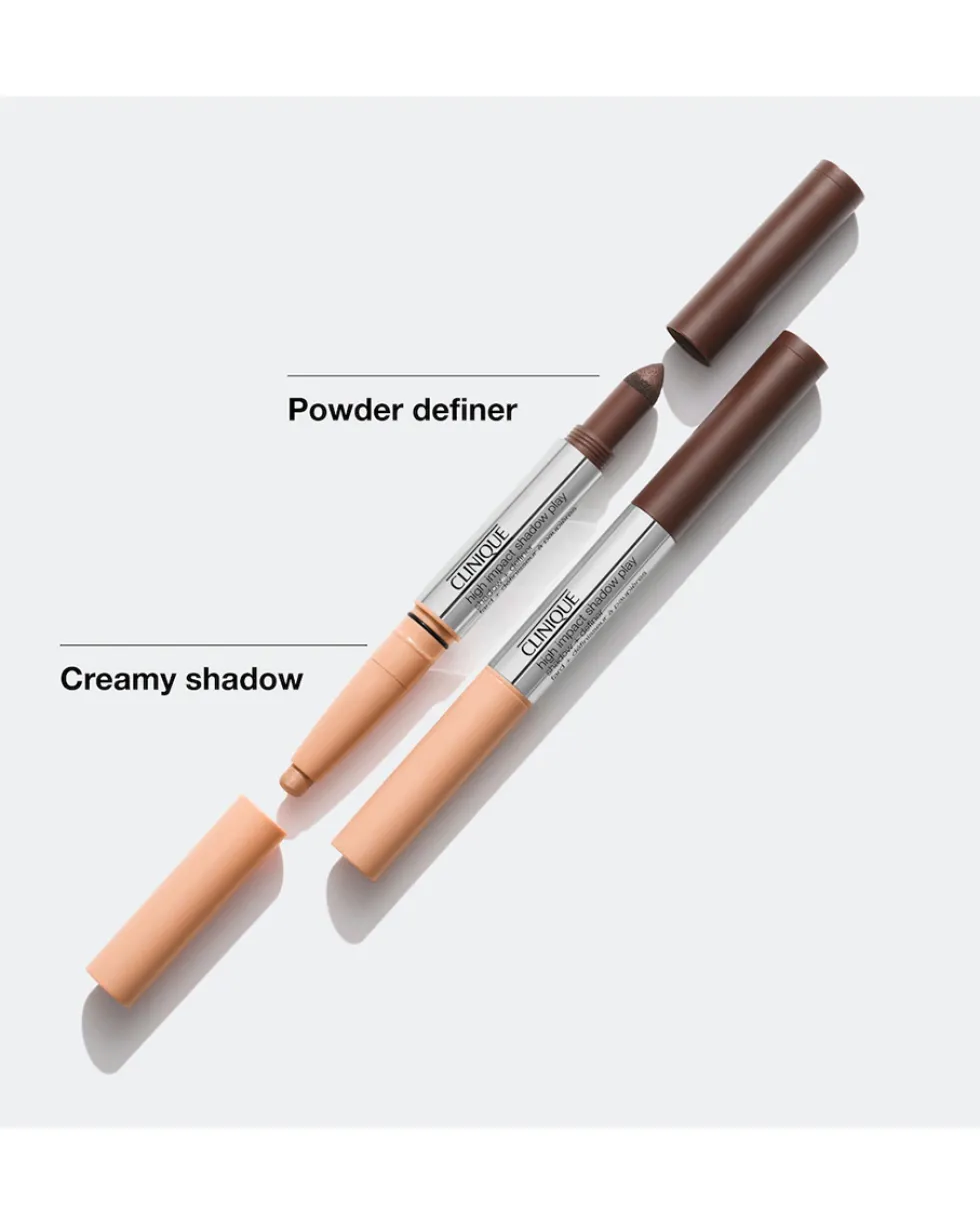 clinique high impact shadow play™ shadow + definer Oogschaduwstick - gepigmenteerd & crèmeachtige finish