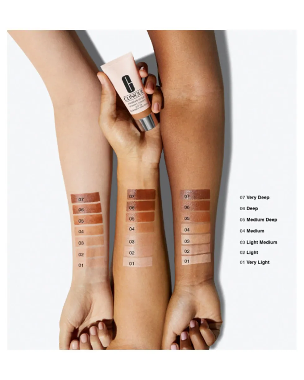 clinique moisture surge™ sheertint hydrator HYDRATERENDE & GETINTE DAGCRÈME MET SPF 25