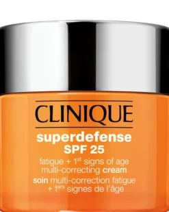 clinique superdefense fatigue + 1st signs of age multi correcting cream HYDRATERENDE DAGCRÃˆME MET SPF 25 - ANTI-AGING - GEMENGDE/VETTE HUID