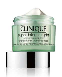 clinique superdefense™ night cream HYDRATERENDE NACHTCRÈME - ANTI-AGING - ZEER DROGE TOT GEMENGDE HUID