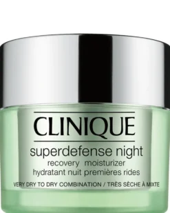 clinique superdefense™ night cream HYDRATERENDE NACHTCRÈME - ANTI-AGING - ZEER DROGE TOT GEMENGDE HUID