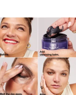 clinique take the day off™ charcoal cleansing balm MAKE-UP REMOVER GELAAT & OGEN - GEMENGDE TOT VETTE HUID