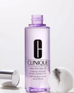 clinique take the day off™ makeup remover for lids, lashes & lips MAKE-UP REMOVER OGEN & LIPPEN - ALLE HUIDTYPES