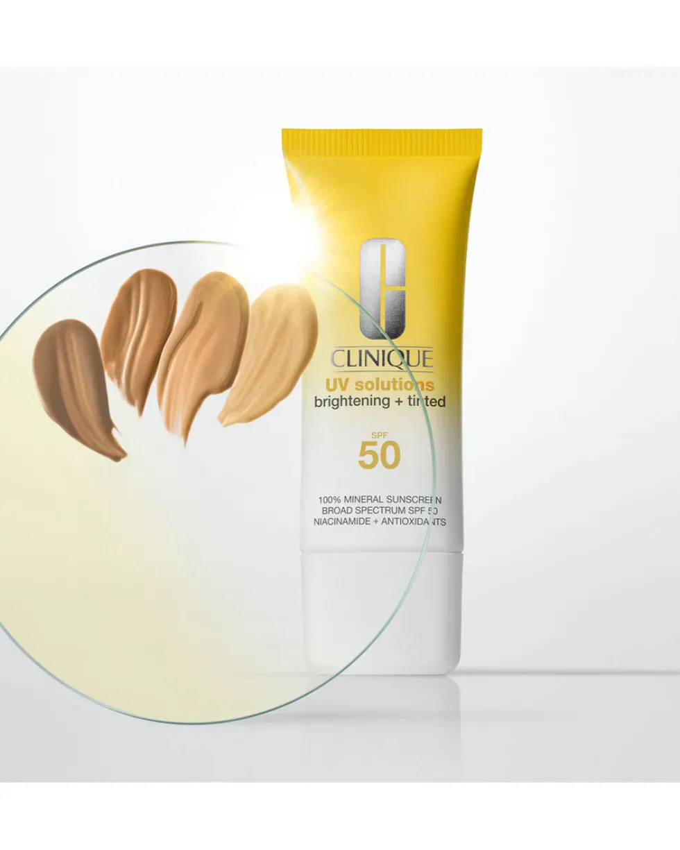 clinique uv solutions Getinte verhelderende zonverzorging SPF 50