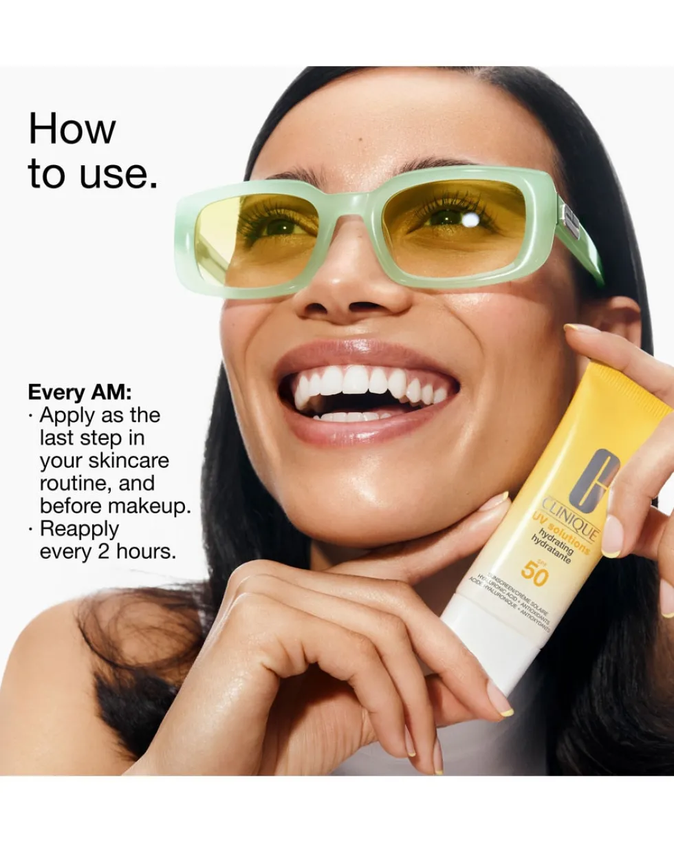 clinique uv solutions Hydrating Sunscreen SPF 50
