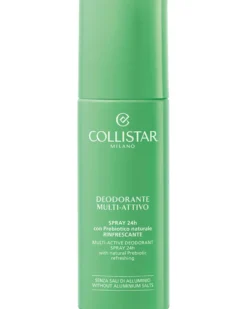 collistar hydra-illuminating Multi-Active Deodorant Spray 24H With Natural Prebiotic Refreshing, Without Aluminium Salts