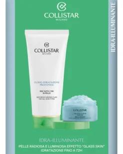 collistar hydra-illuminating Discovery Set 2026 Body - Deep Moisturizing Fluid 200ml + Hydra-Illuminating Sublime Talasso-Scrub 150g