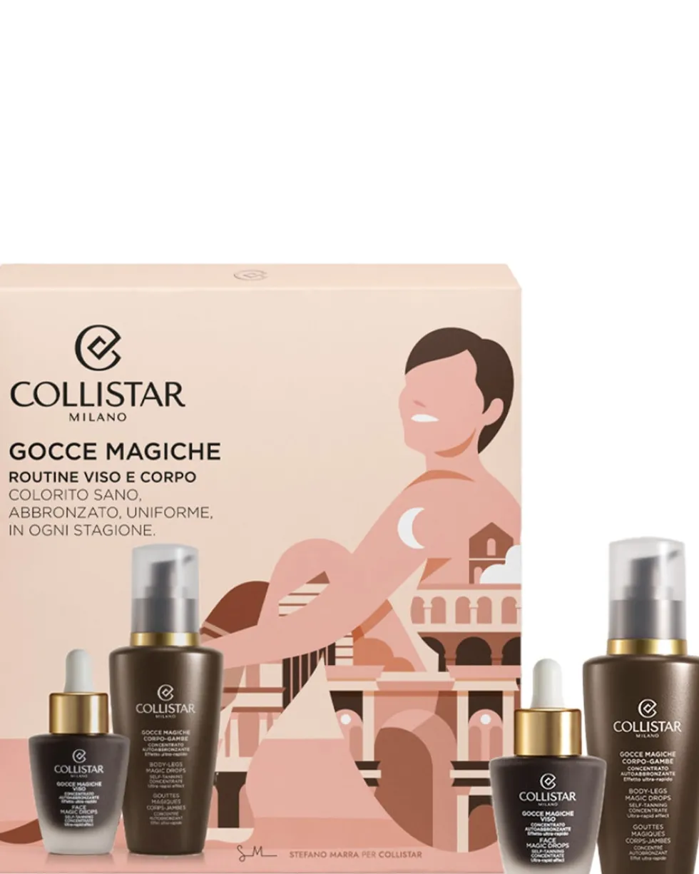 collistar magic drops Magic Drops Face and Body Routine